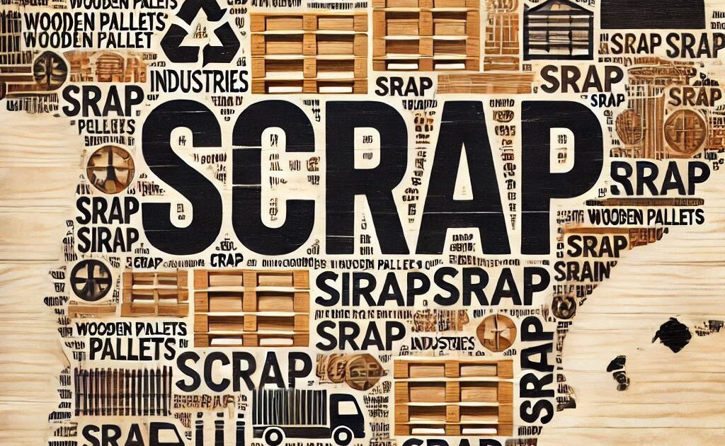 Los SCRAP y los palets de madera. RAP de envases industriales y comerciales terciarios, palets reutilizables y gestión de residuos no peligrosos